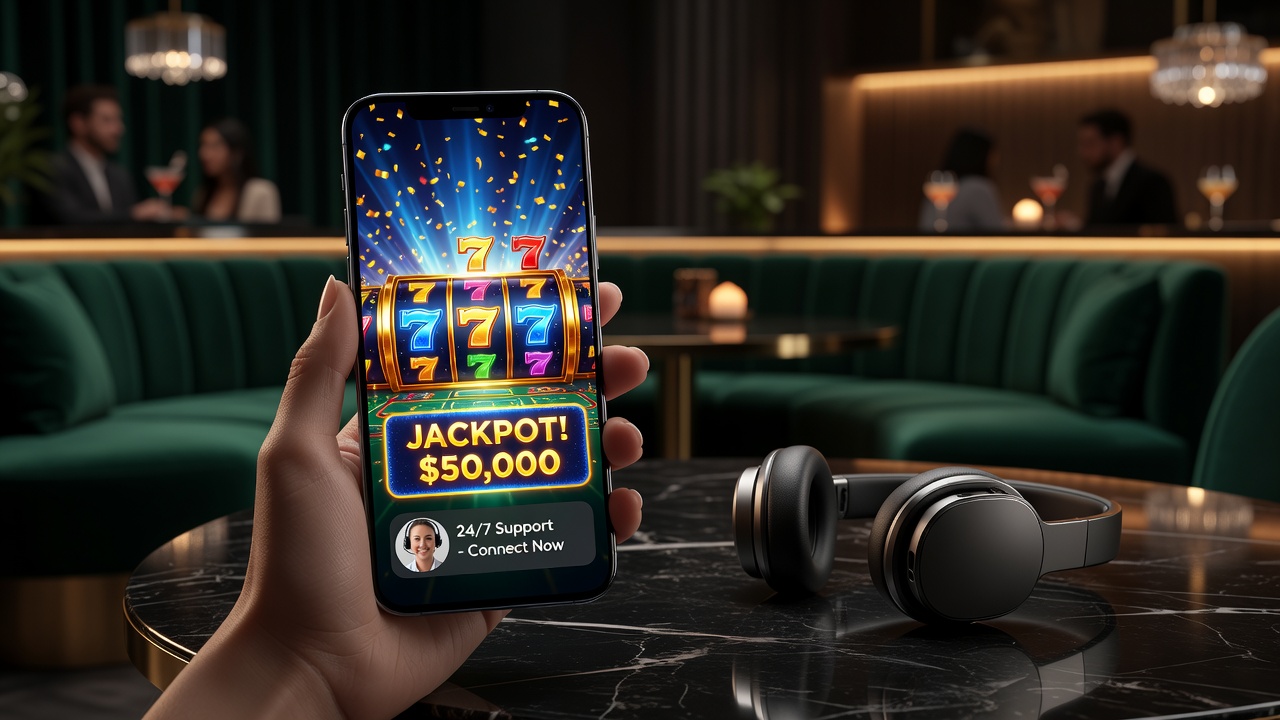 Mobiles Spielen und Support - LuckyVibe Casino